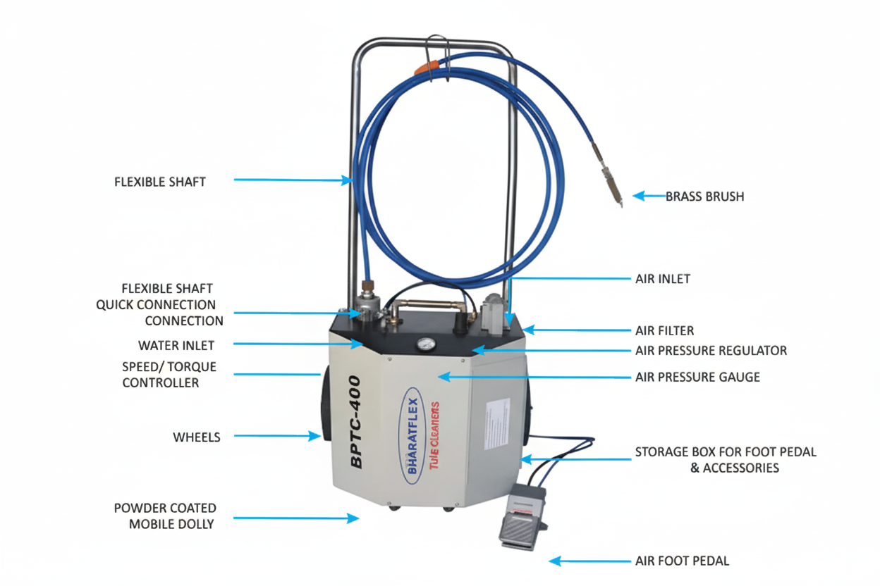 Chiller Tube Cleaning Equipments